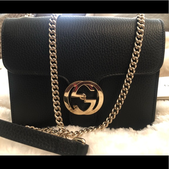 Gucci Handbags - Black Gucci Cross Body Bag